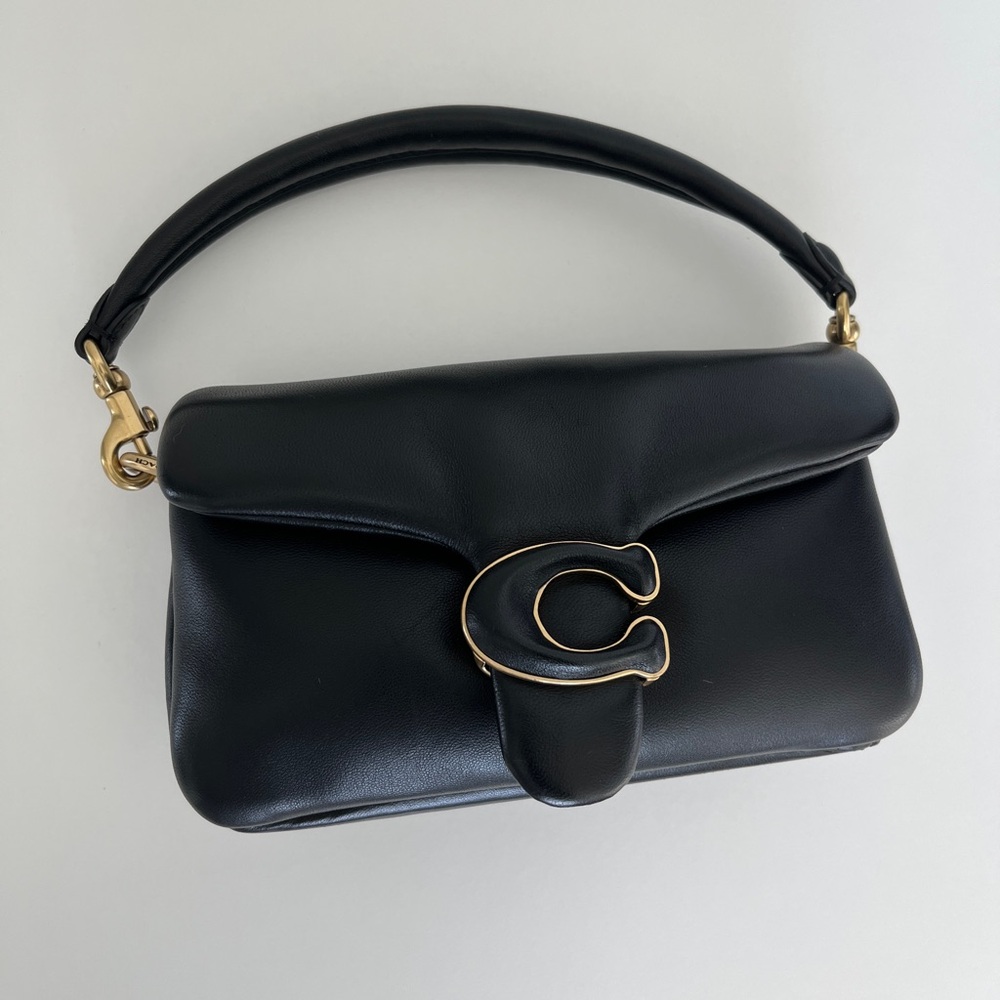 Coach Black Leather Handbag